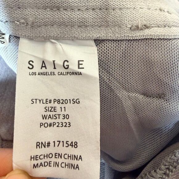 The Maisie from Saige High-Rise Tummy Control Straight Leg Denim 11/30 - Picture 6 of 12